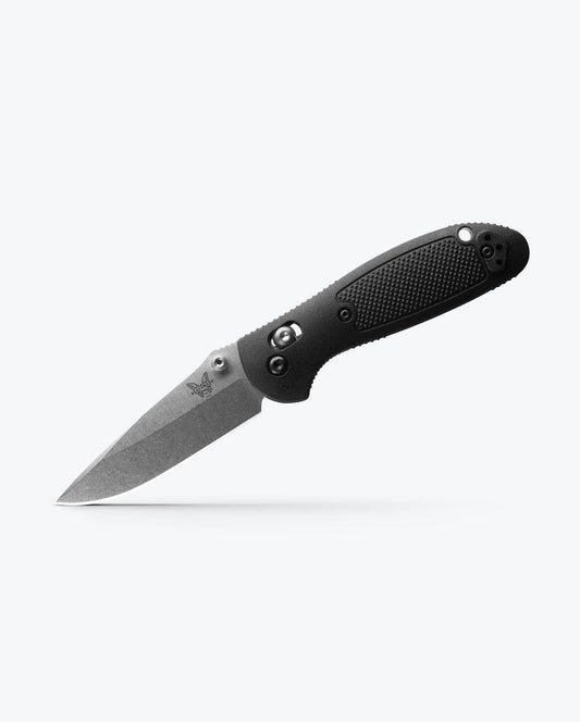 Mini Griptilian Black Grivory Drop-Point